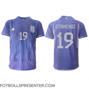 Argentina Nicolas Otamendi #19 Borta Matchtröja VM 2022 Kortärmad